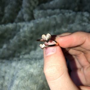 Alex and Ani adjustable heart ring